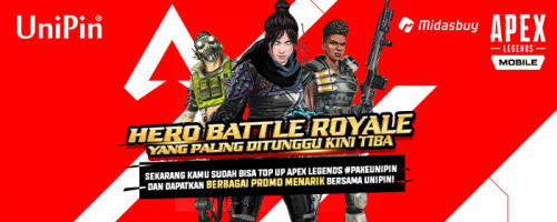 Top Up Apex Legends Makin Mudah di Midasbuy #PakeUniPin